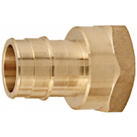 AMERICAN IMAGINATIONS 0.5 in. x 0.75 in. Lead Free Brass Cold Expansion FIP Adapter AI-35201